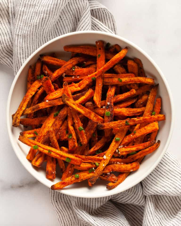 Oven-Baked Sweet Potato Fries - Last Ingredient