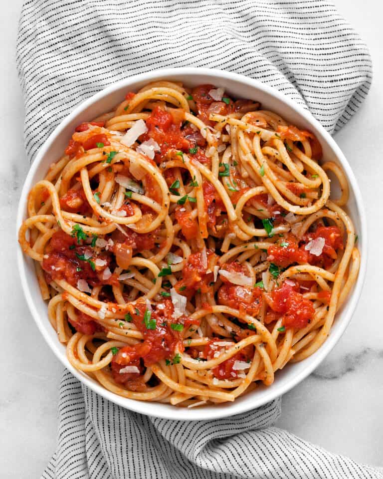 Fresh Tomato Sauce with Roma Tomatoes - Last Ingredient