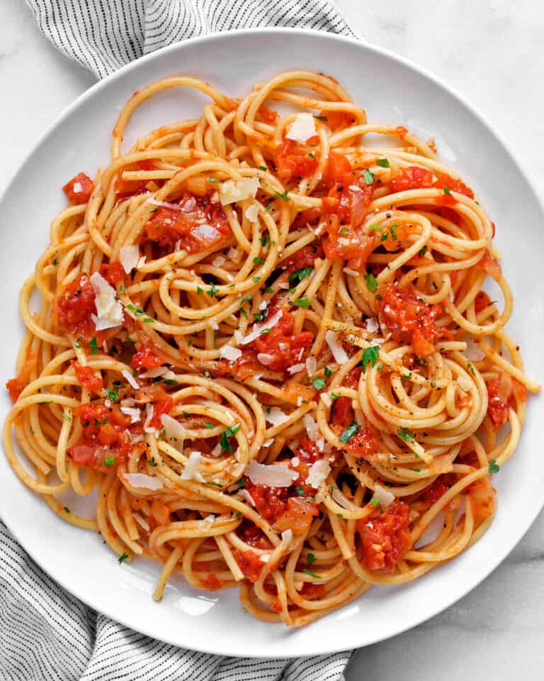 Fresh Tomato Sauce with Roma Tomatoes - Last Ingredient