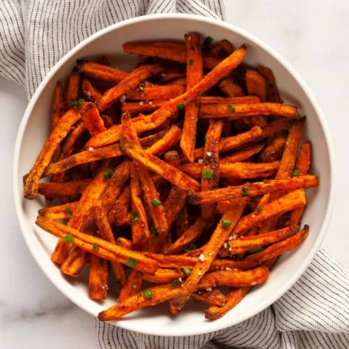 Oven-Baked Sweet Potato Fries - Last Ingredient