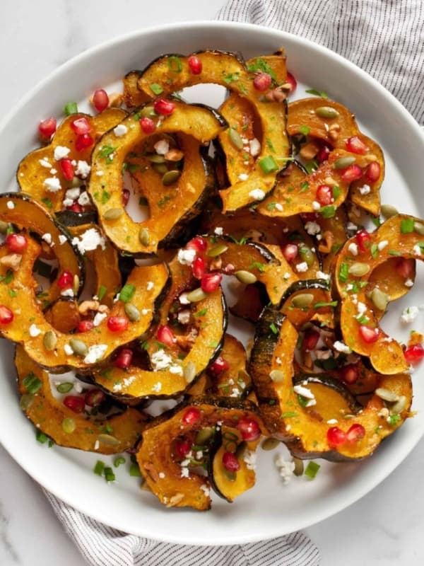 Roasted Maple Glazed Acorn Squash