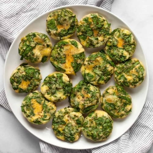 Mini Frittatas with Spinach & Parmesan - Last Ingredient