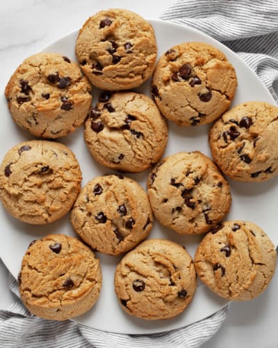 Easy Chocolate Chip Peanut Butter Cookies - Last Ingredient