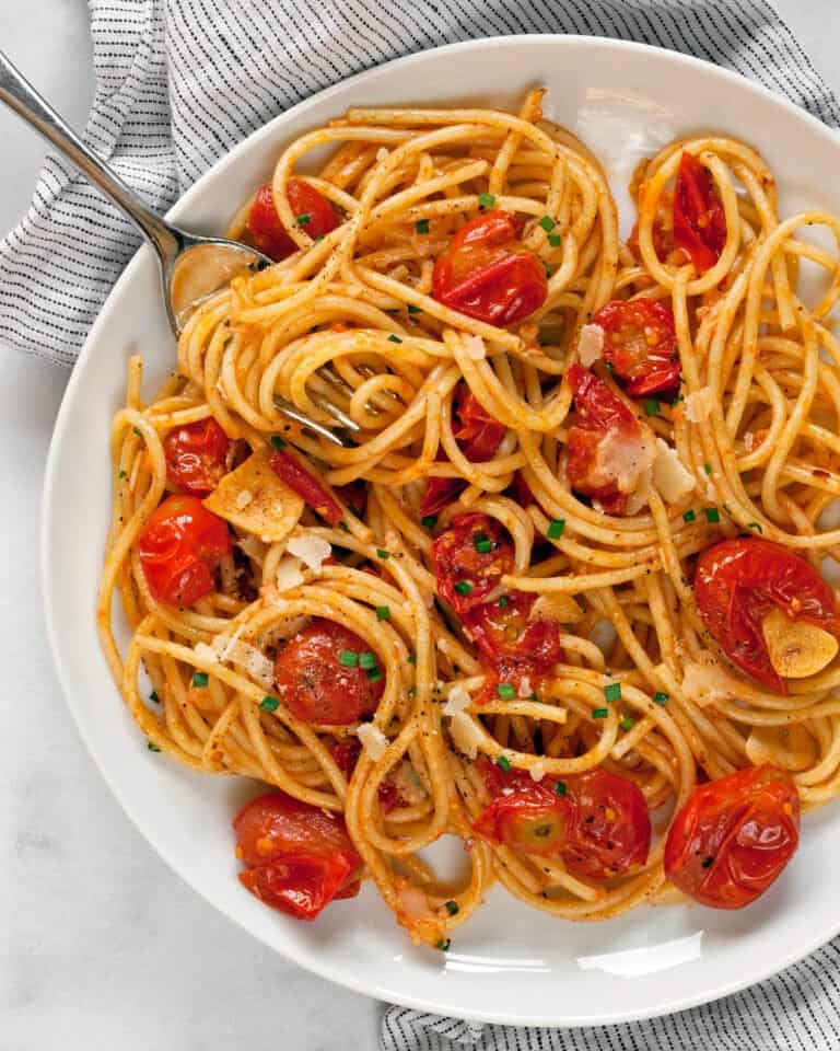 20-Minute Burst Cherry Tomato Pasta | Last Ingredient