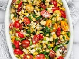 Grilled Zucchini Corn Salad With Tomatoes Last Ingredient