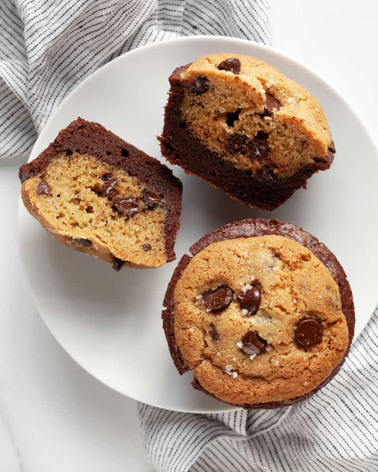 Brookies - Brownies + Chocolate Chip Cookies - Last Ingredient