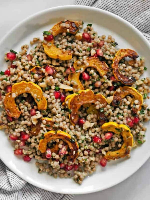 Roasted Delicata Squash Couscous