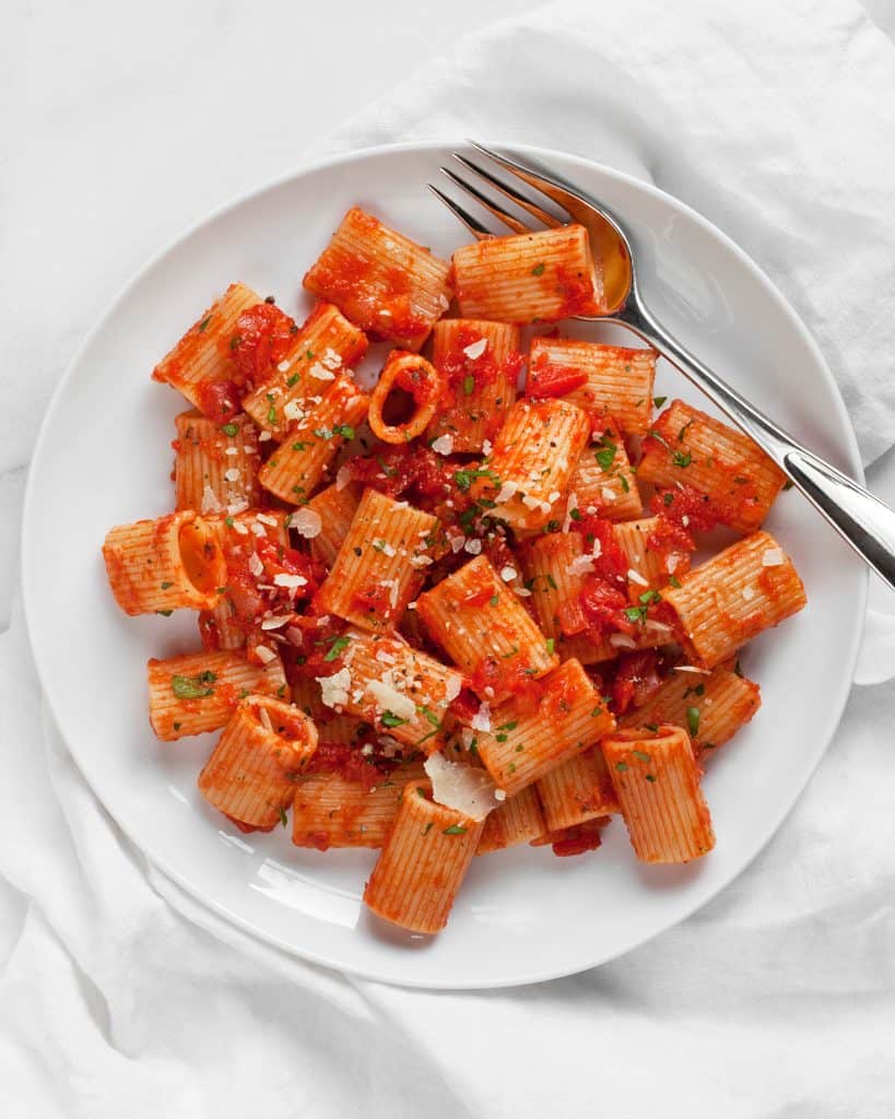 Easy Rigatoni with Tomato Sauce | Last Ingredient