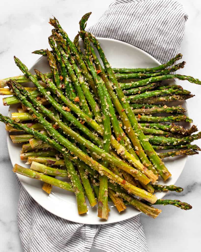 Roasted Asparagus with Parmesan and Garlic | Last Ingredient