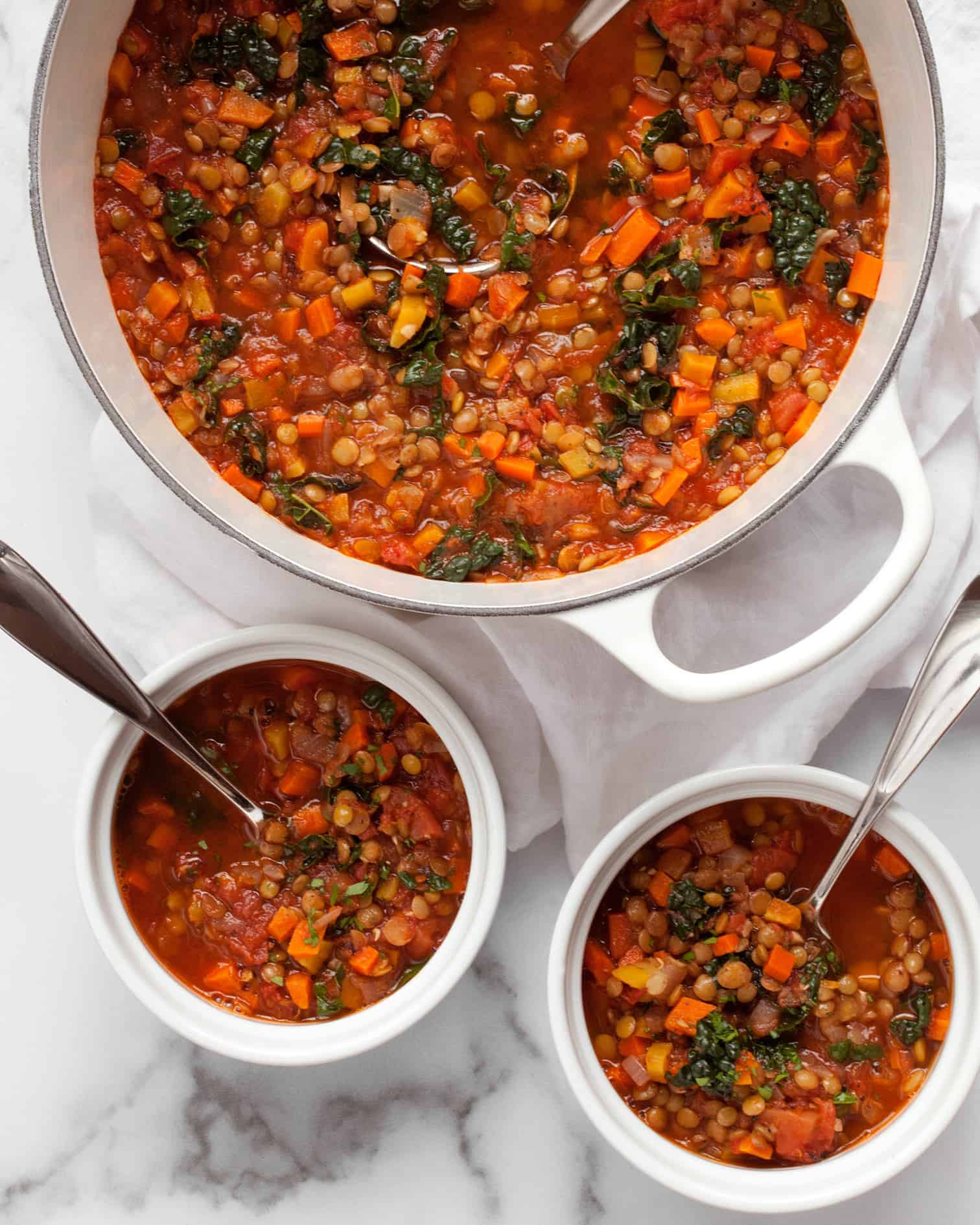 Carrot and Red Lentil Soup