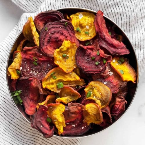 Easy Oven-Baked Beet Chips - Last Ingredient