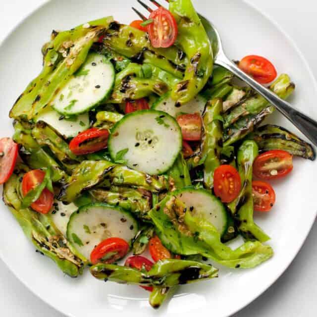 Shishito Pepper and Cucumber Salad | Last Ingredient