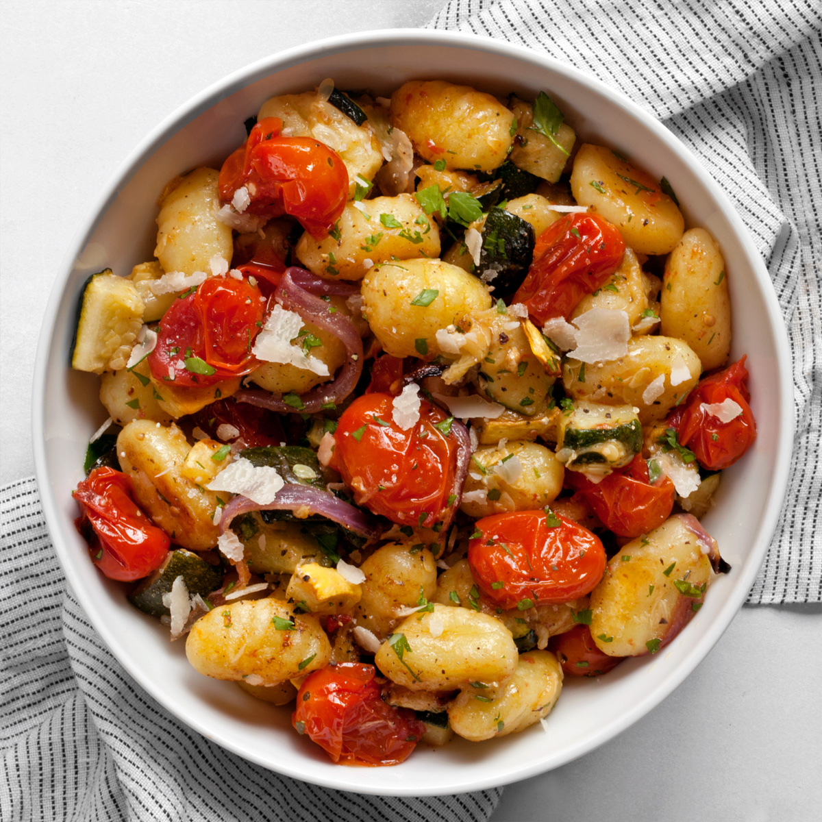 Roasted Garlic Sheet Pan Gnocchi | Recipe Cart