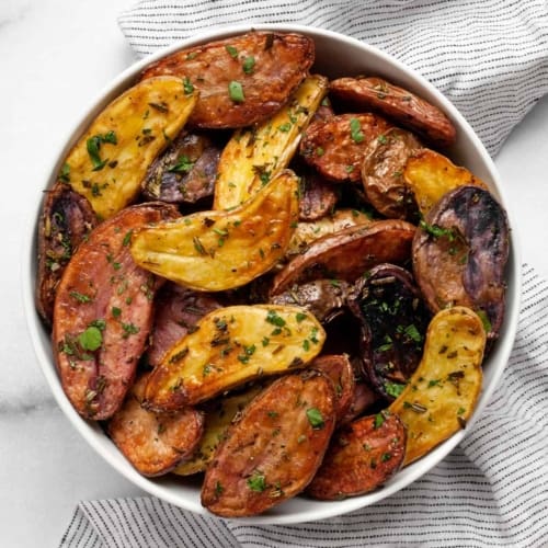 Easy Lemon Rosemary Roasted Potatoes - Last Ingredient