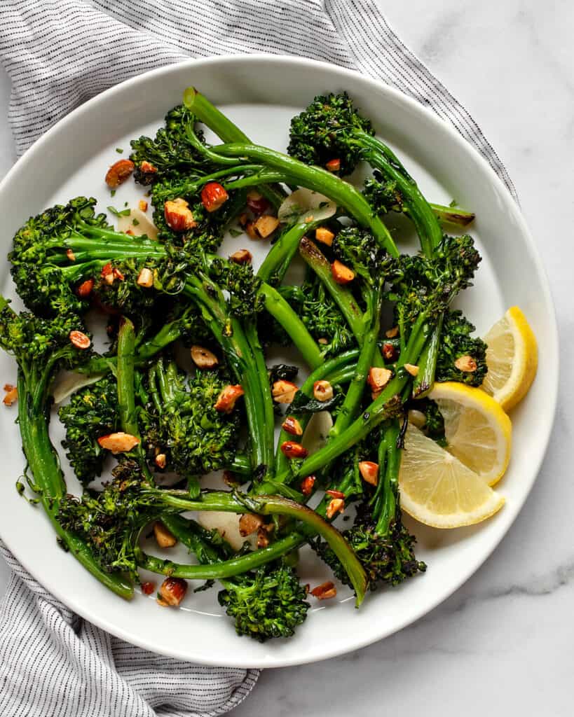 Easy Sautéed Broccolini With Almonds - Last Ingredient