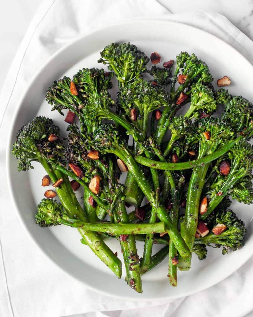 Sautéed Broccolini With Spiced Almonds | Last Ingredient