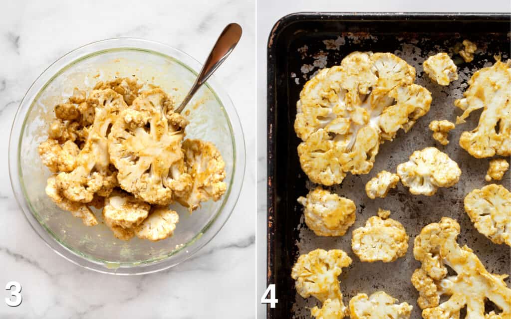 Tahini Roasted Curried Cauliflower - Last Ingredient