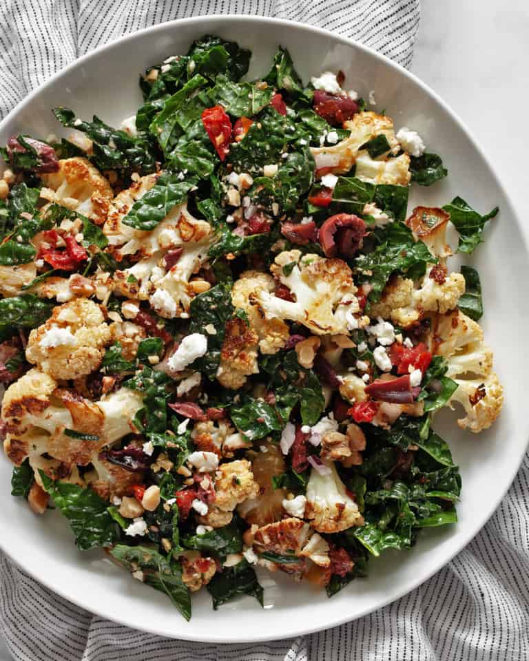 Easy Roasted Cauliflower Salad - Last Ingredient