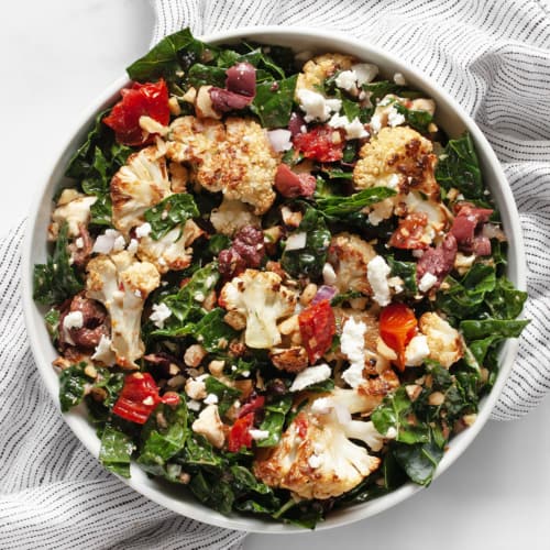 Easy Roasted Cauliflower Salad - Last Ingredient