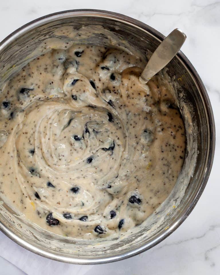 Easy Vegan Blueberry Chia Muffins | Last Ingredient