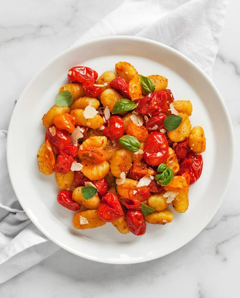 Sheet Pan Cherry Tomato Gnocchi | Last Ingredient