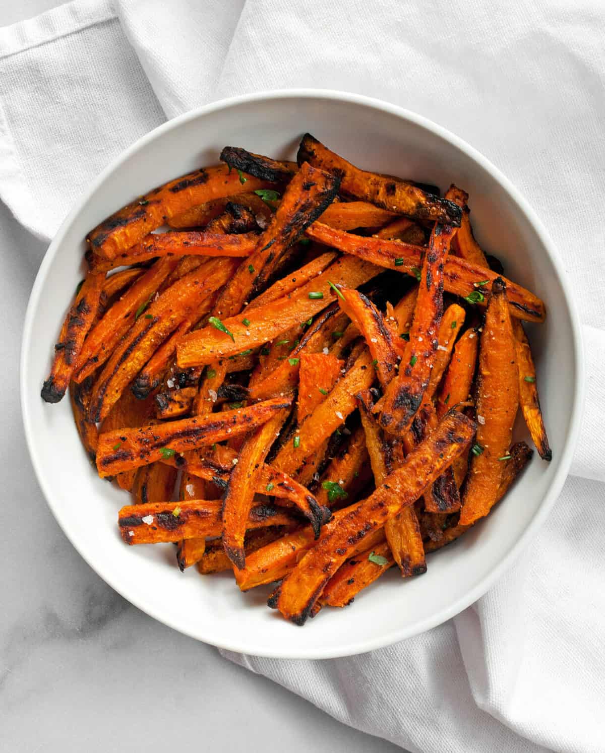 Healthy and Easy Baked Carrot Fries - Last Ingredient