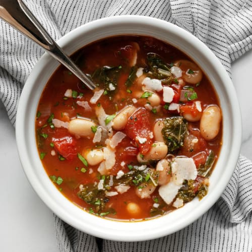 Rosemary White Bean Tomato Soup - Last Ingredient