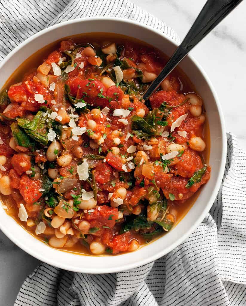 Rosemary White Bean Tomato Soup - Last Ingredient