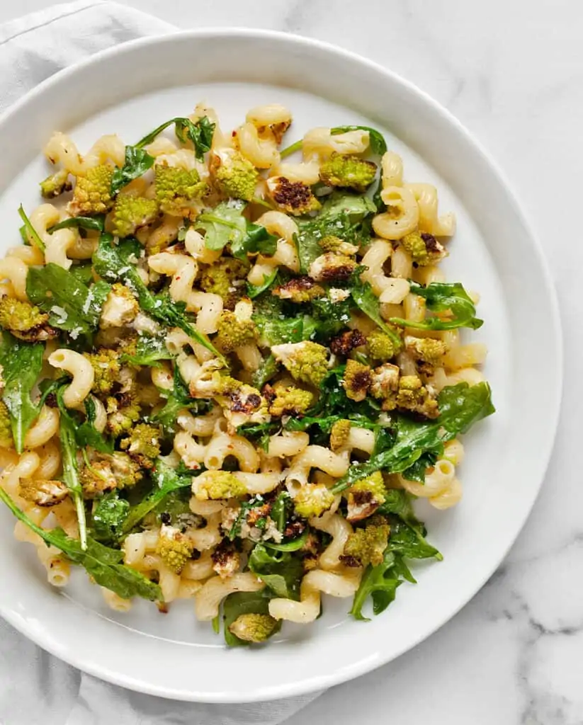 Roasted Romanesco Arugula Pasta | Last Ingredient