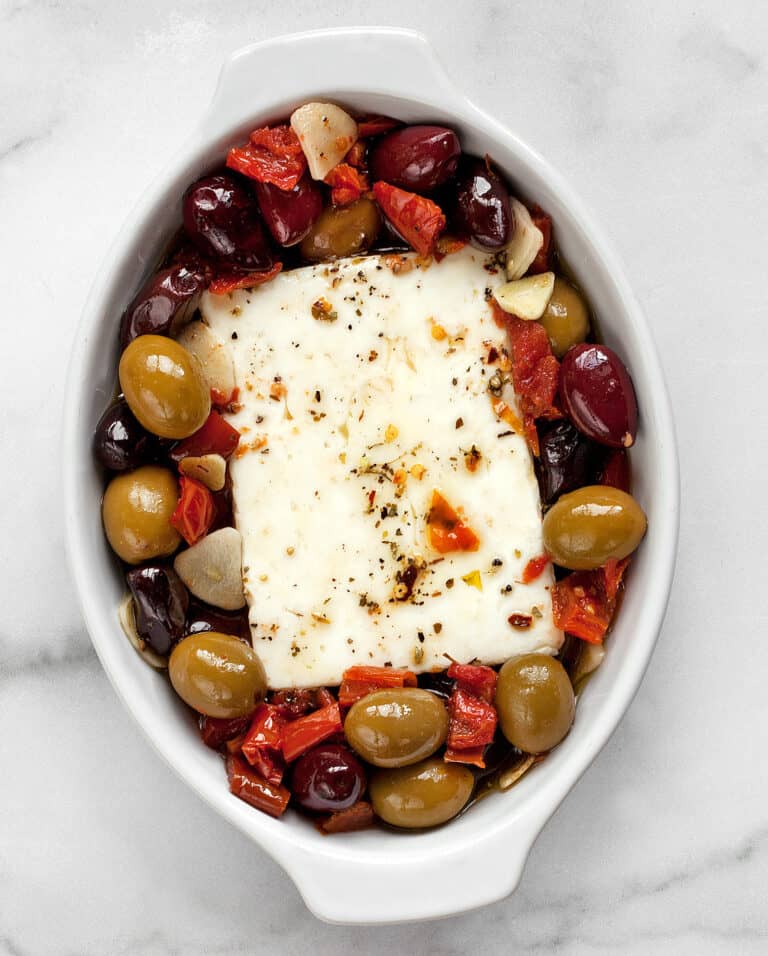 Baked Feta with Tomatoes and Olives | Last Ingredient