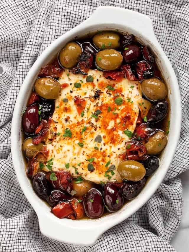 Baked Feta Appetizer - Last Ingredient