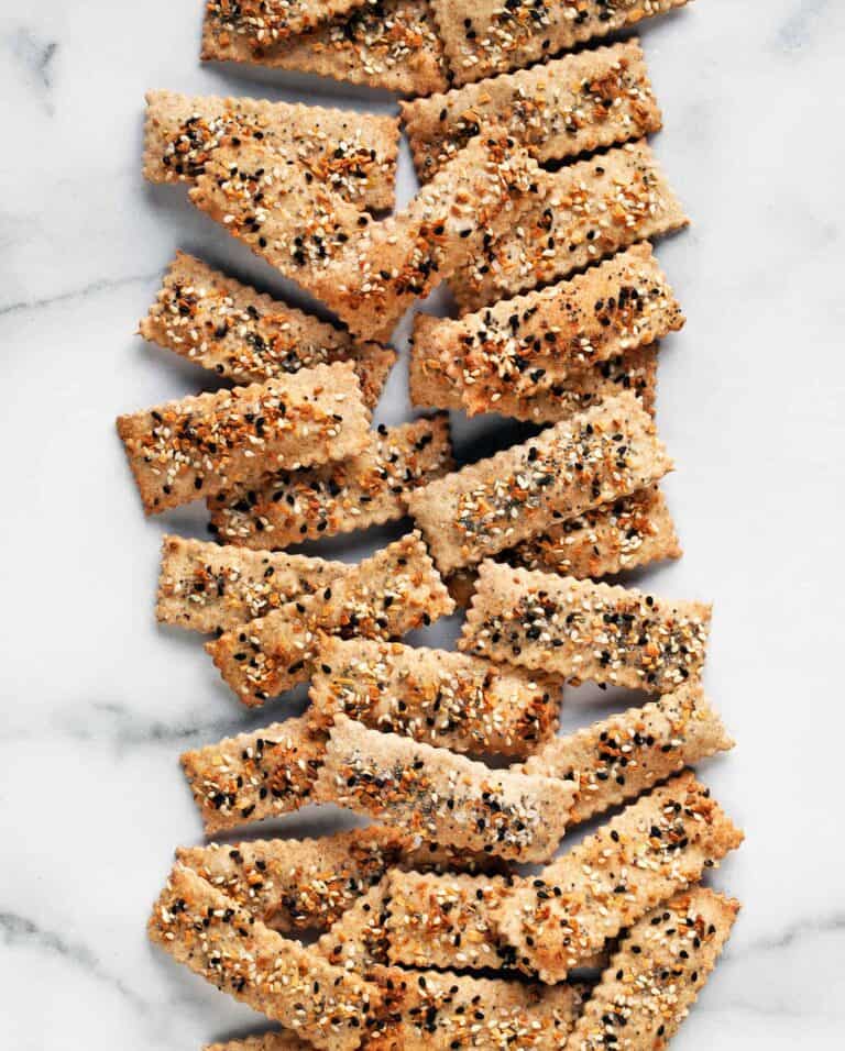 Easy Homemade Everything Crackers - Last Ingredient