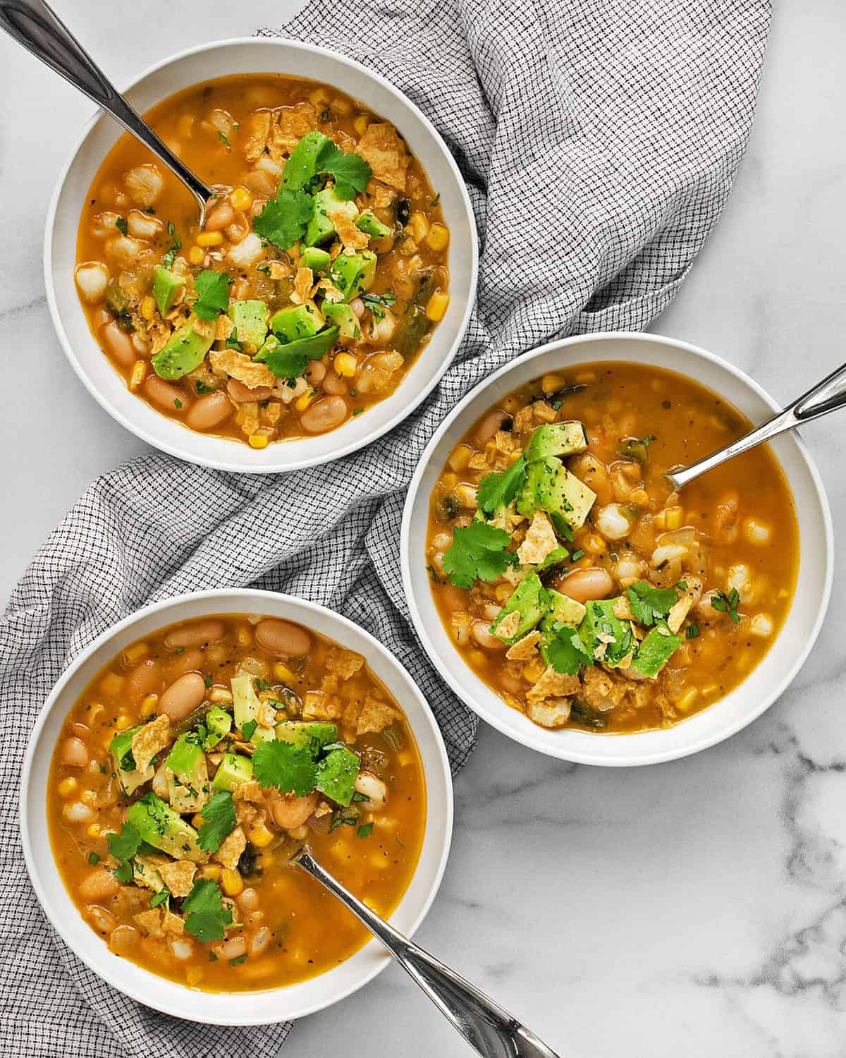 Vegan Poblano White Bean Chili | Last Ingredient