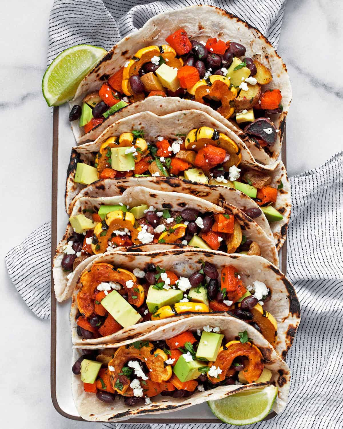 Chipotle Roasted Vegetable Tacos | Last Ingredient