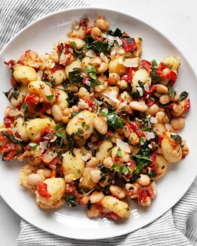 Skillet Gnocchi with Red Peppers & White Beans - Last Ingredient