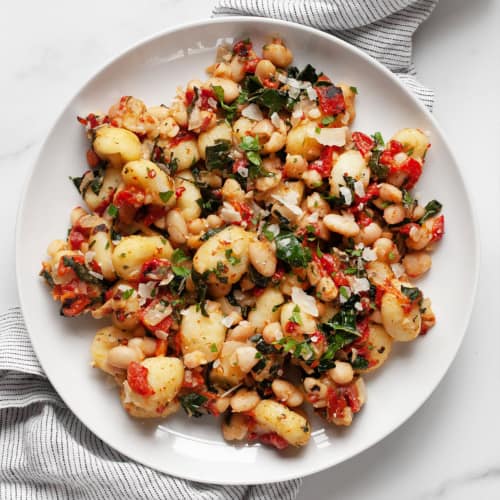 Skillet Gnocchi with Red Peppers & White Beans - Last Ingredient