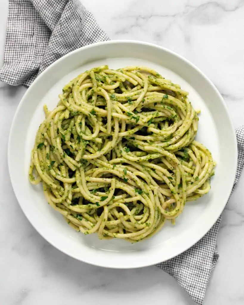 Easy 15-Minute Vegan Avocado Pasta | Last Ingredient