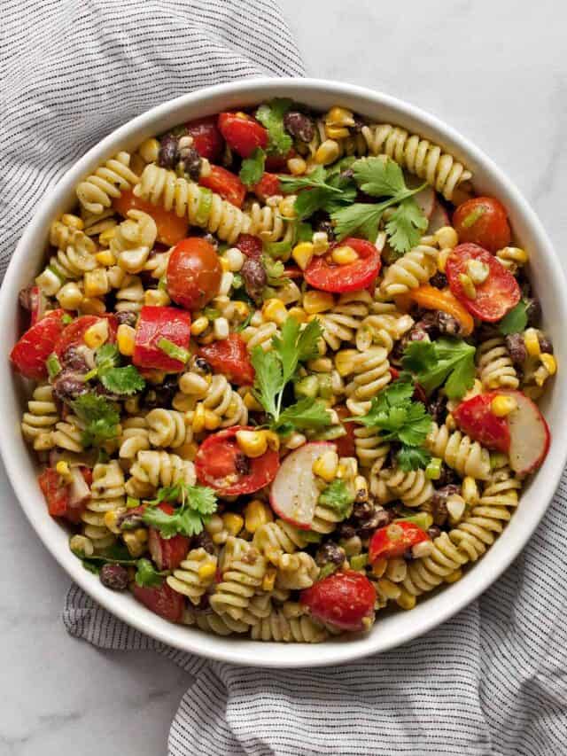 Southwest Pasta Salad with Grilled Corn - Last Ingredient