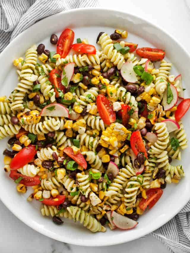 Southwestern Avocado Pasta Salad - Last Ingredient