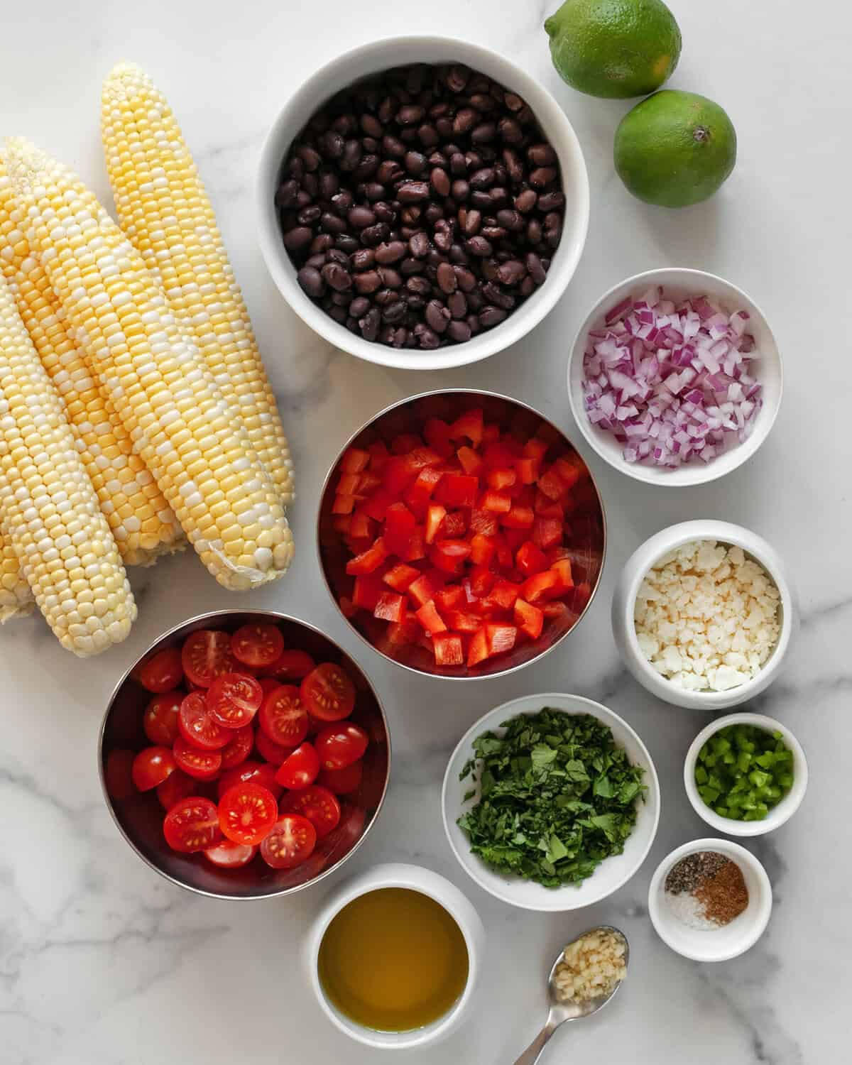 Black Bean and Corn Salad with Grilled Corn | Last Ingredient