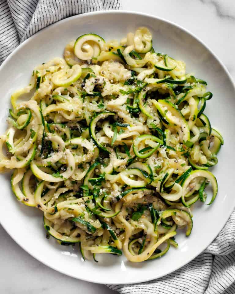 Easy Zucchini Cacio e Pepe Recipe | Last Ingredient