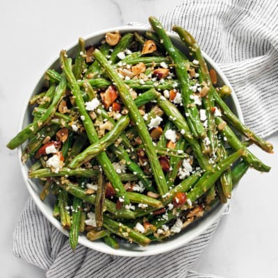 Roasted Green Beans with Almonds & Lemon - Last Ingredient