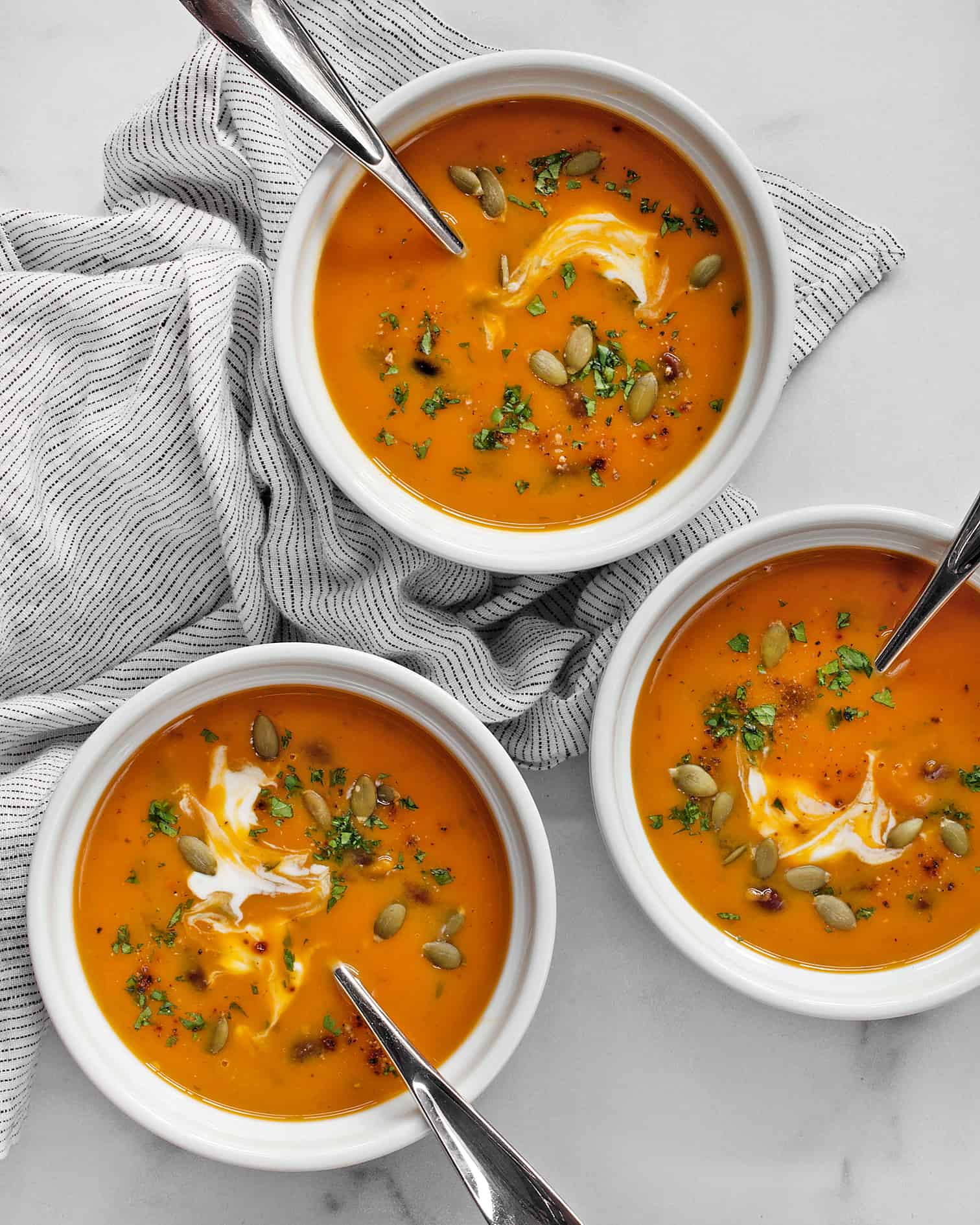 Spicy Butternut Squash Soup with Black Beans | Last Ingredient