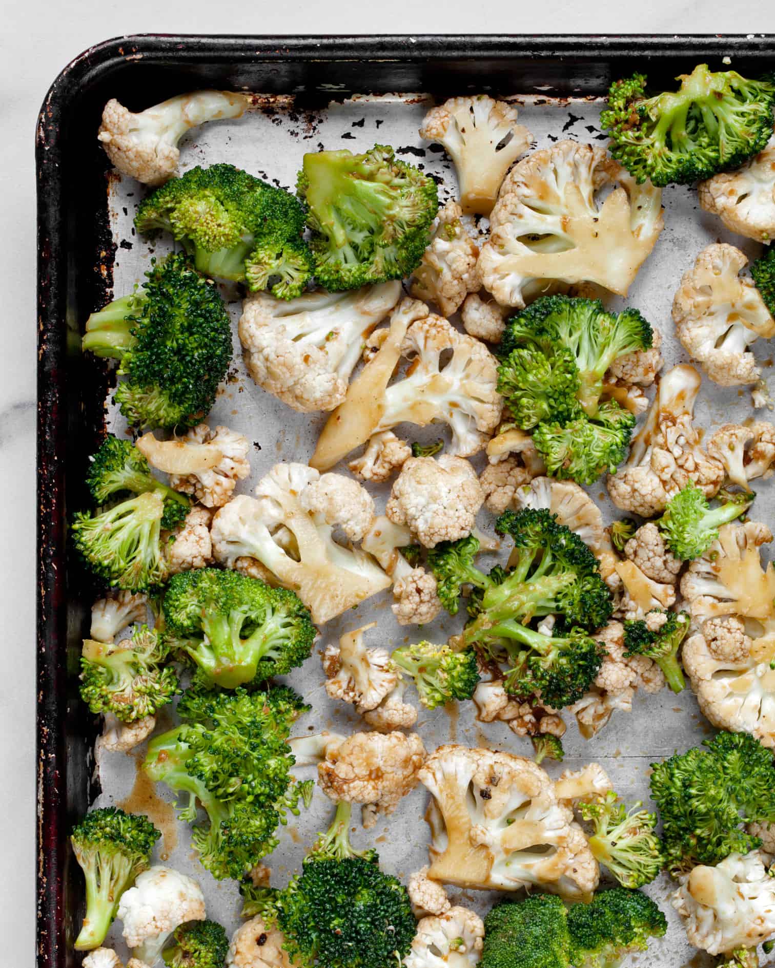 Roasted Broccoli and Cauliflower with Tahini | Last Ingredient