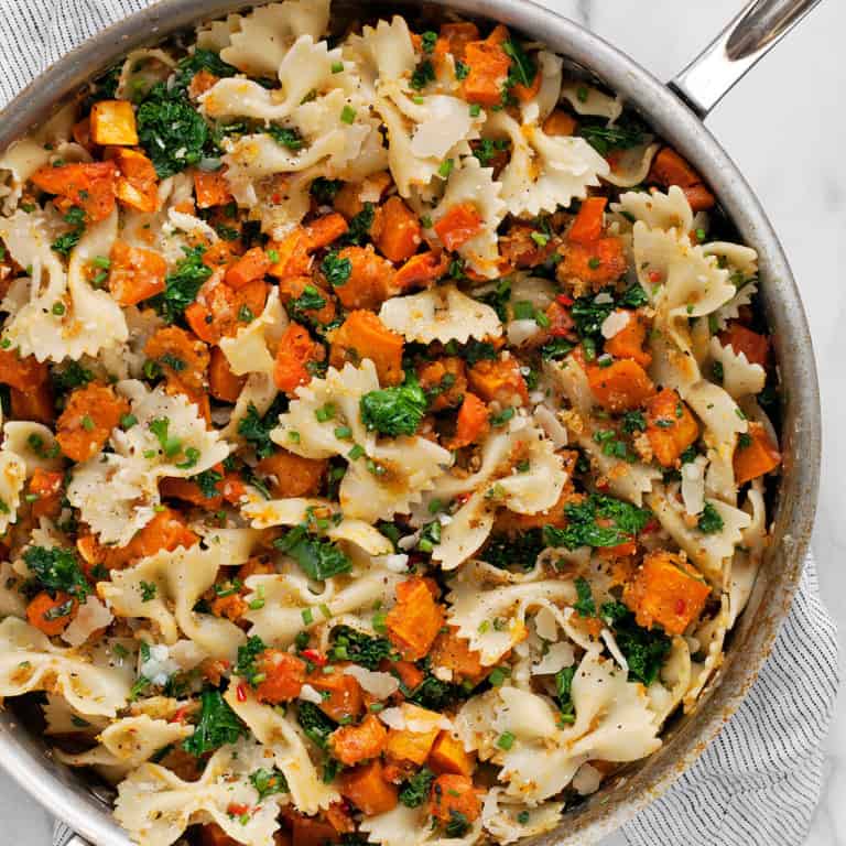 Roasted Butternut Squash Pasta with Kale - Last Ingredient