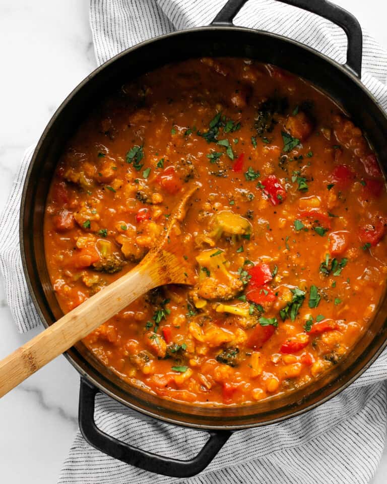 Vegetable Coconut Curry with Broccoli & Cauliflower - Last Ingredient