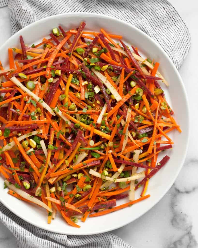 Carrot Salad With Tahini Lemon Vinaigrette Last Ingredient