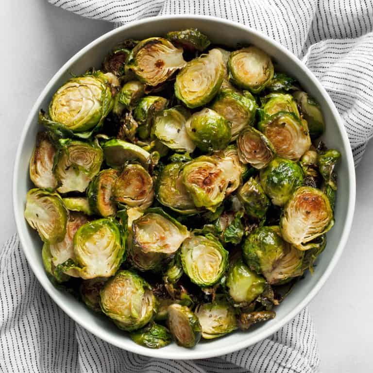 5-Ingredient Roasted Crispy Brussels Sprouts - Last Ingredient