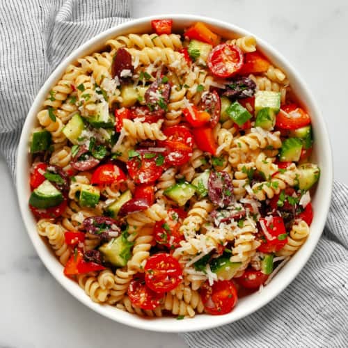 Classic Pasta Salad With Italian Dressing - Last Ingredient