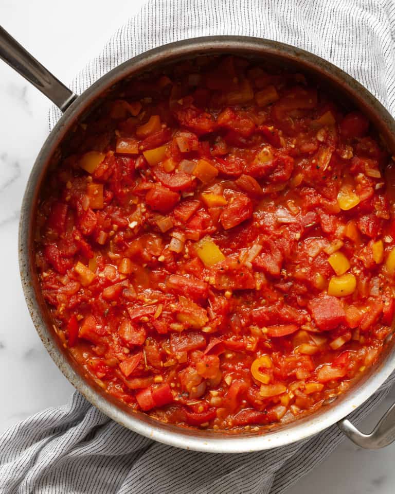 Easy Homemade Stewed Tomatoes Last Ingredient